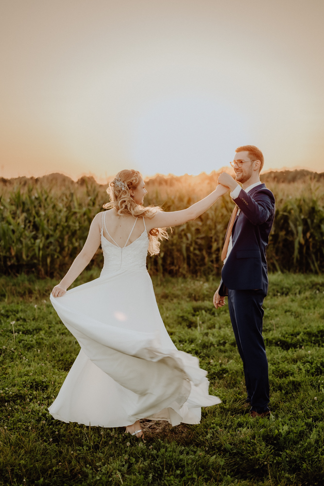 Hochzeitsfoto von Alexa und Sascha